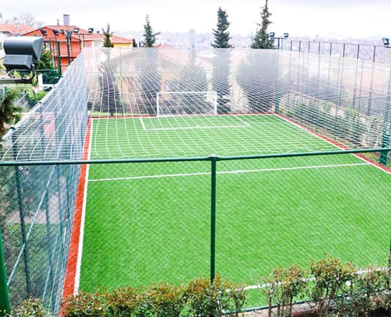 Sports Nets photo showing installed mesh/grill detail by AJD Enterprises, Chennai